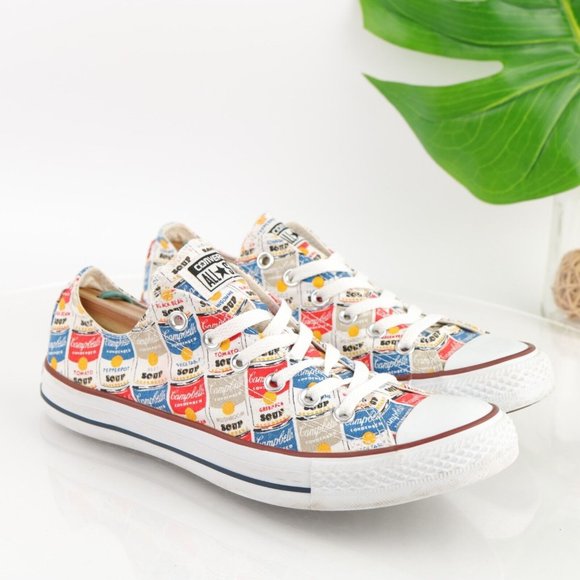 Converse Shoes - Converse Chuck Taylor All Star x Andy Warhol Women Sneaker Size 10 Campbell Soup